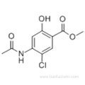 Benzoicacid, 4-(acetylamino)-5-chloro-2-hydroxy-, methyl ester CAS 24190-77-0